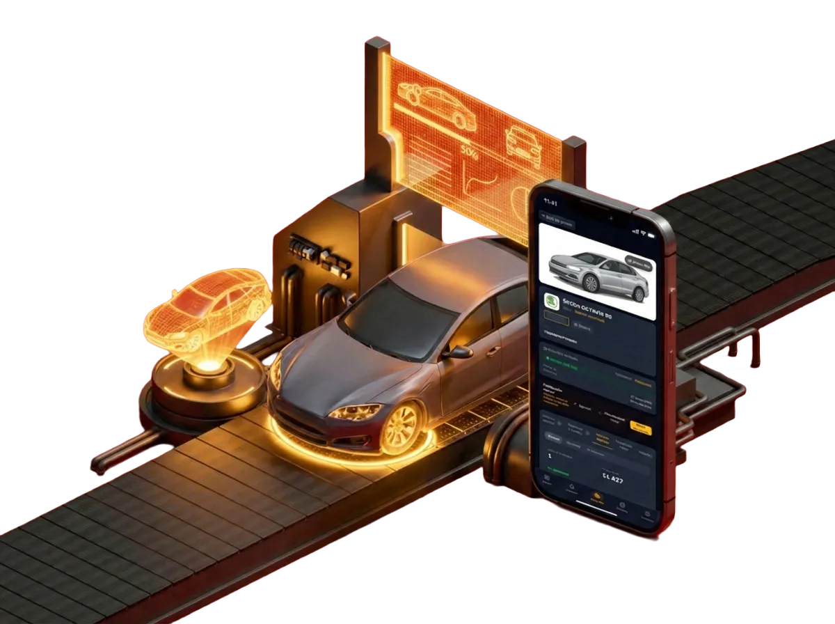Aplikace Oprav Káru s digitální kartou vozidla